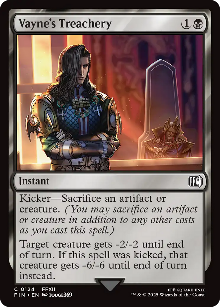 {@@FIN C} Vayne's Treachery [FINAL FANTASY][FIN 124]