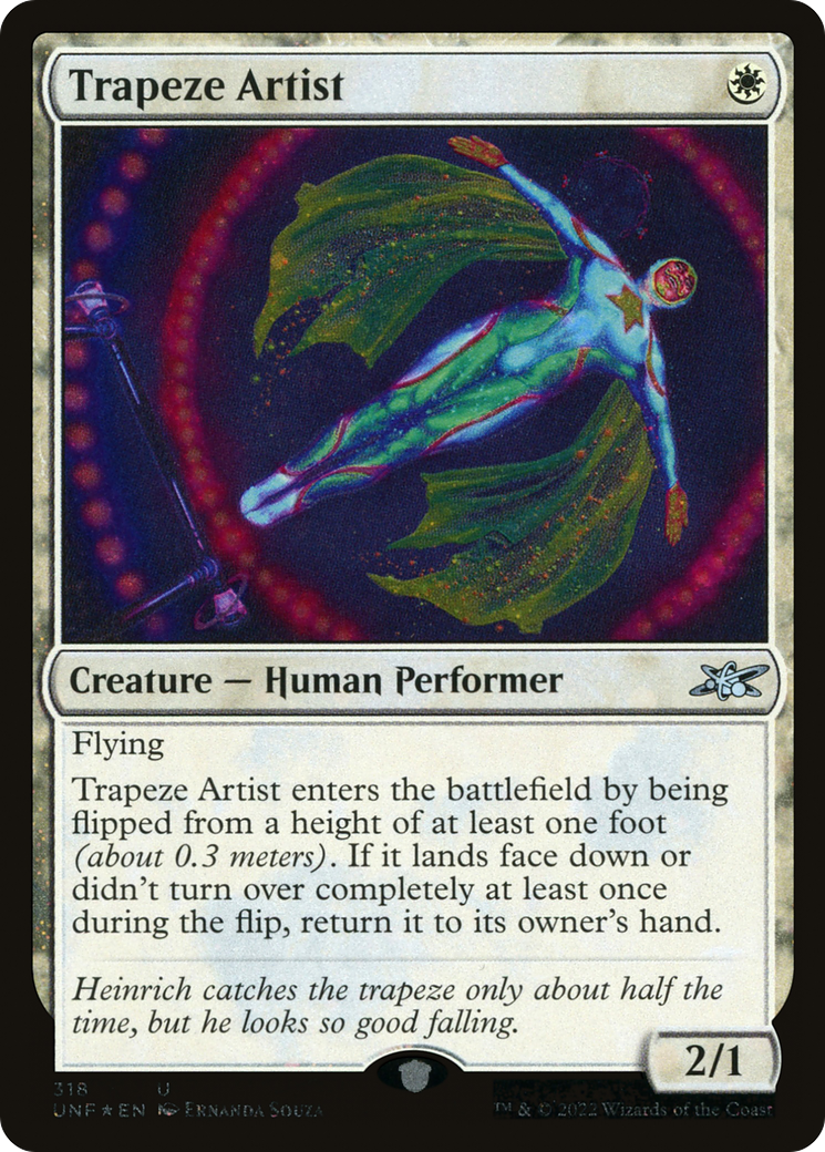 {C} Trapeze Artist (Galaxy Foil) [Unfinity][UNF 318]
