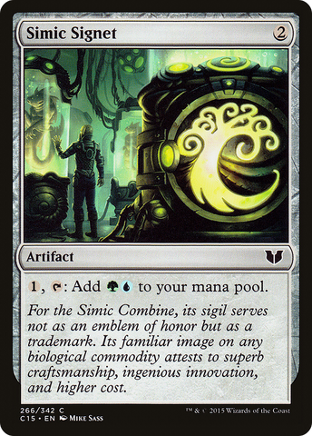 {C} Simic Signet [Commander 2015][C15 266]