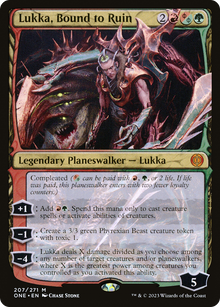 {R} Lukka, Bound to Ruin [Phyrexia: All Will Be One][ONE 207]