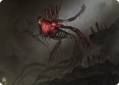 {A} Drivnod, Carnage Dominus Art Card [Phyrexia: All Will Be One Art Series][AONE 020]
