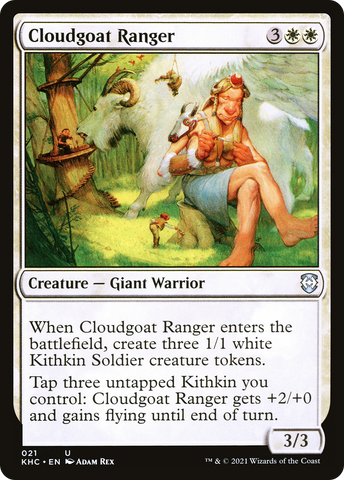 {C} Cloudgoat Ranger [Kaldheim Commander][KHC 021]