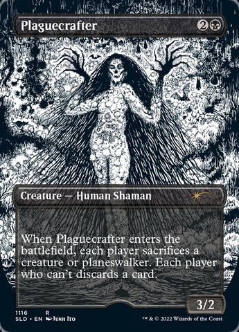 {R} Plaguecrafter (Borderless) [Secret Lair Drop Series][SLD 1116]