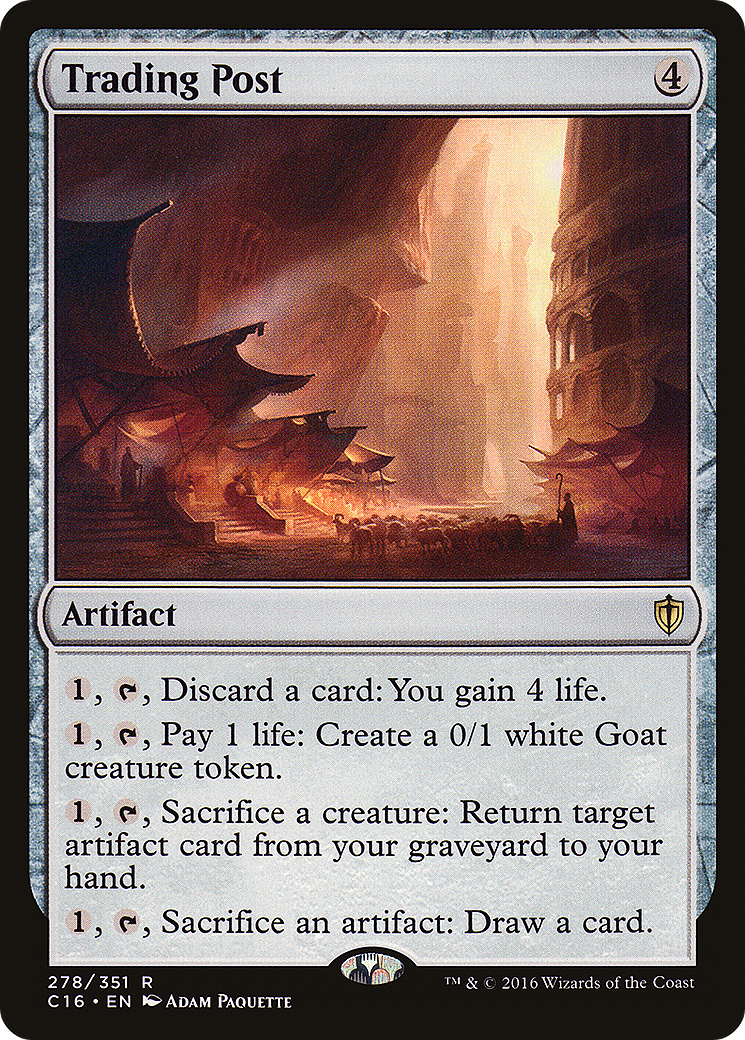 {R} Trading Post [Commander 2016][C16 278]