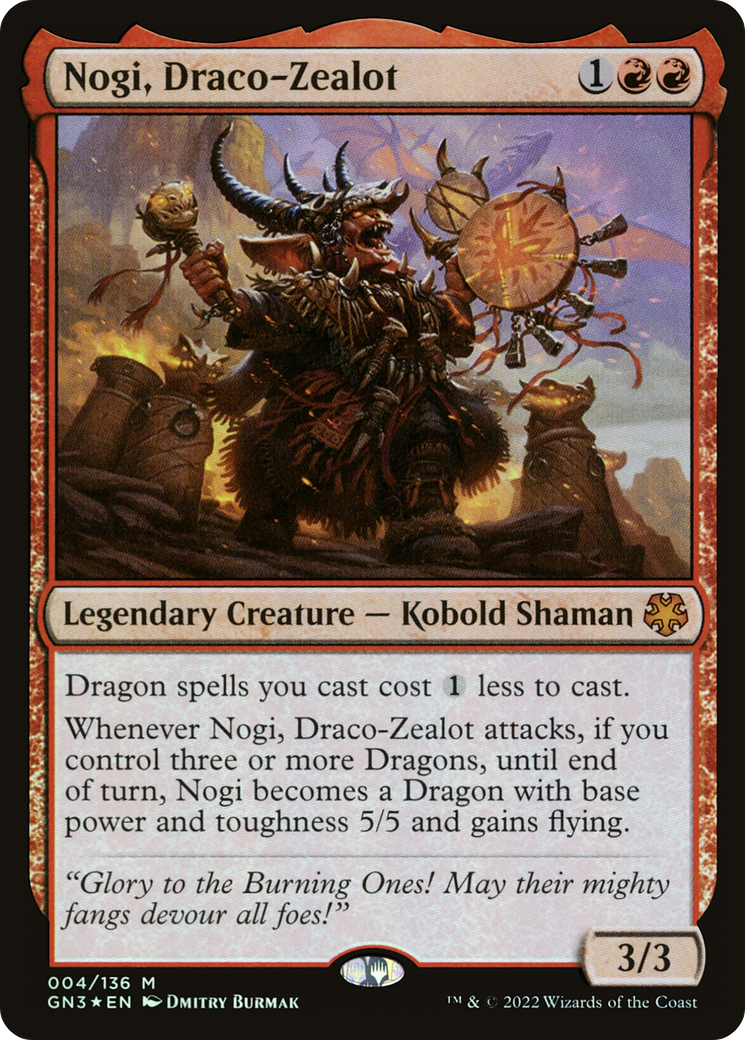 {R} Nogi, Draco-Zealot [Game Night 2022][GN3 004]