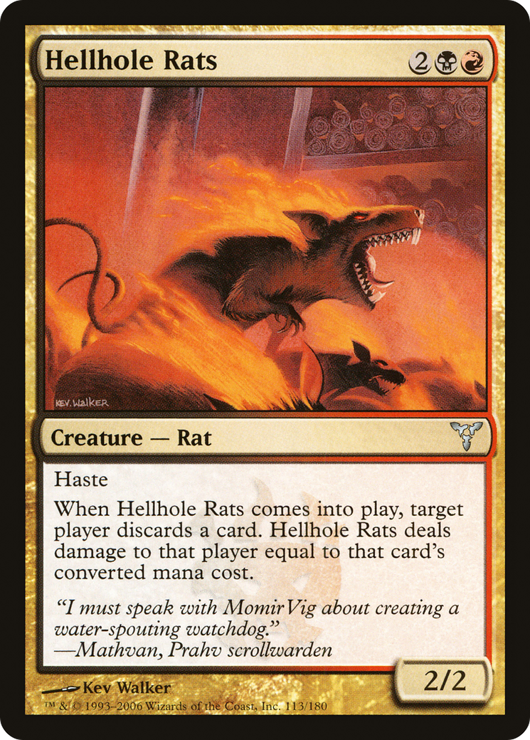 {C} Hellhole Rats [Dissension][DIS 113]