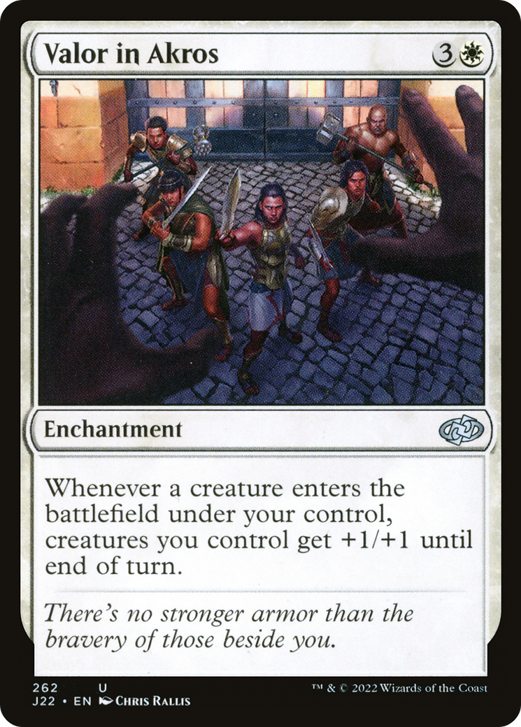 {C} Valor in Akros [Jumpstart 2022][J22 262]