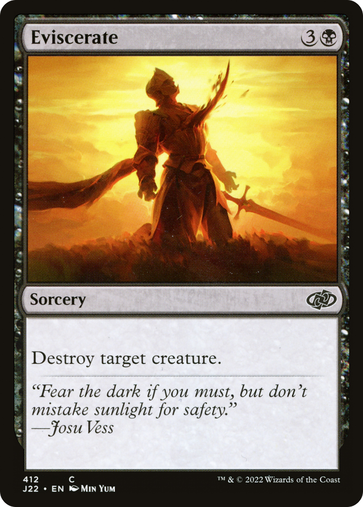 {C} Eviscerate [Jumpstart 2022][J22 412]