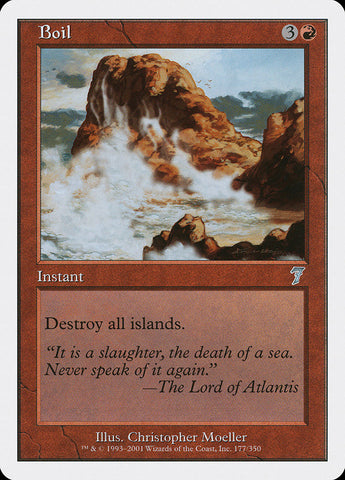 {C} Boil [Seventh Edition][7ED 177]