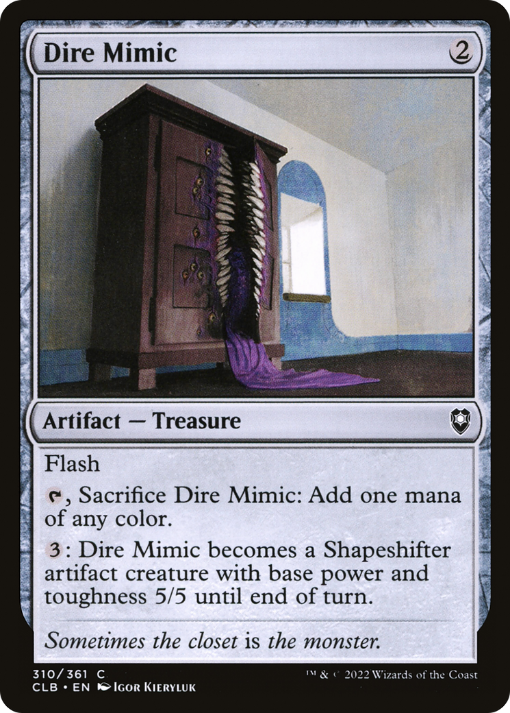 {C} Dire Mimic [Commander Legends: Battle for Baldur's Gate][CLB 310]
