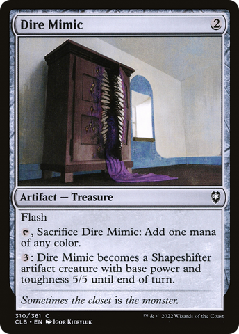 {C} Dire Mimic [Commander Legends: Battle for Baldur's Gate][CLB 310]