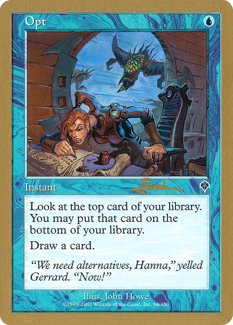{C} Opt (Antoine Ruel) [World Championship Decks 2001][GB WC01 AR64]