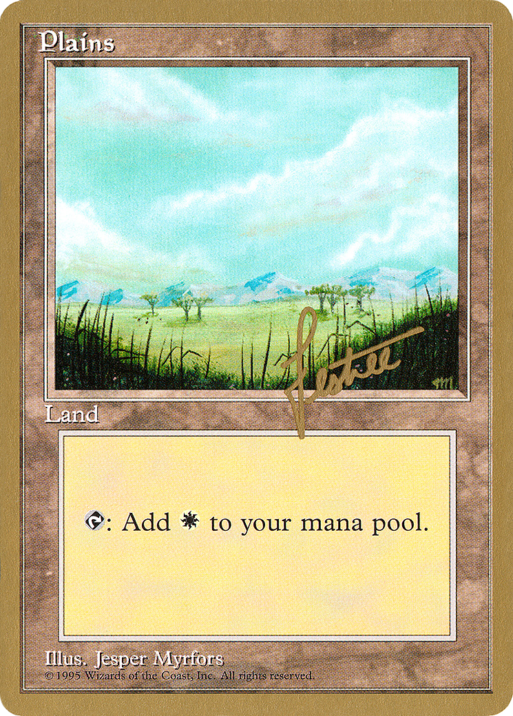 {B}[GB PTC BL365] Plains (bl365) (Bertrand Lestree) [Pro Tour Collector Set]