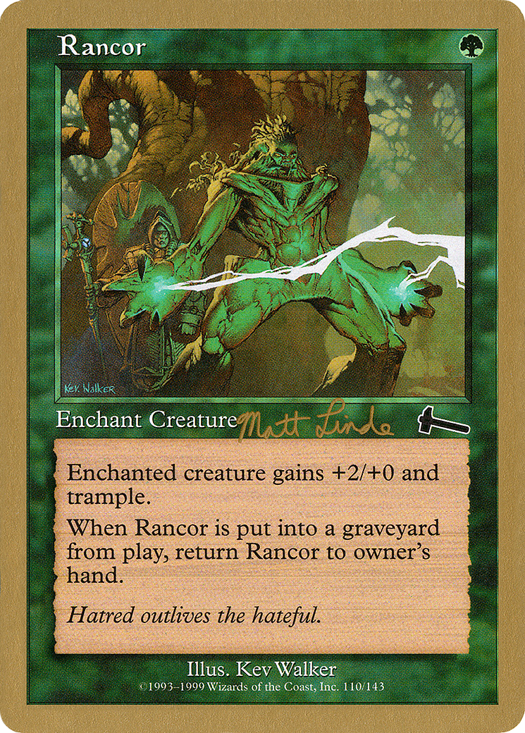 {C} Rancor (Matt Linde) [World Championship Decks 1999][GB WC99 ML110]