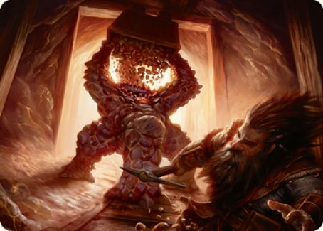 {A} Xorn Art Card [Dungeons & Dragons: Adventures in the Forgotten Realms Art Series][AAFR 023]