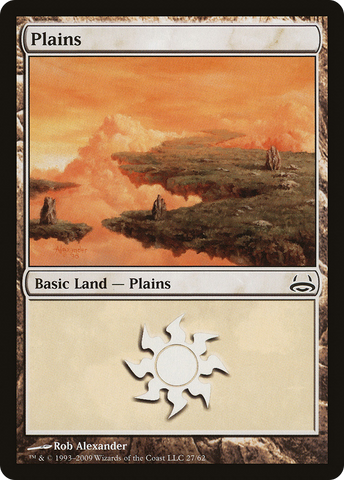 {B}[DDC 027] Plains (27) [Duel Decks: Divine vs. Demonic]