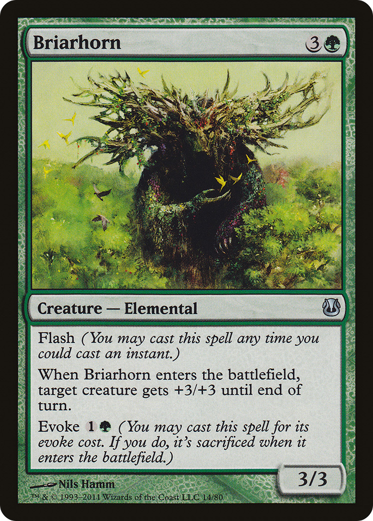 {C} Briarhorn [Duel Decks: Ajani vs. Nicol Bolas][DDH 014]
