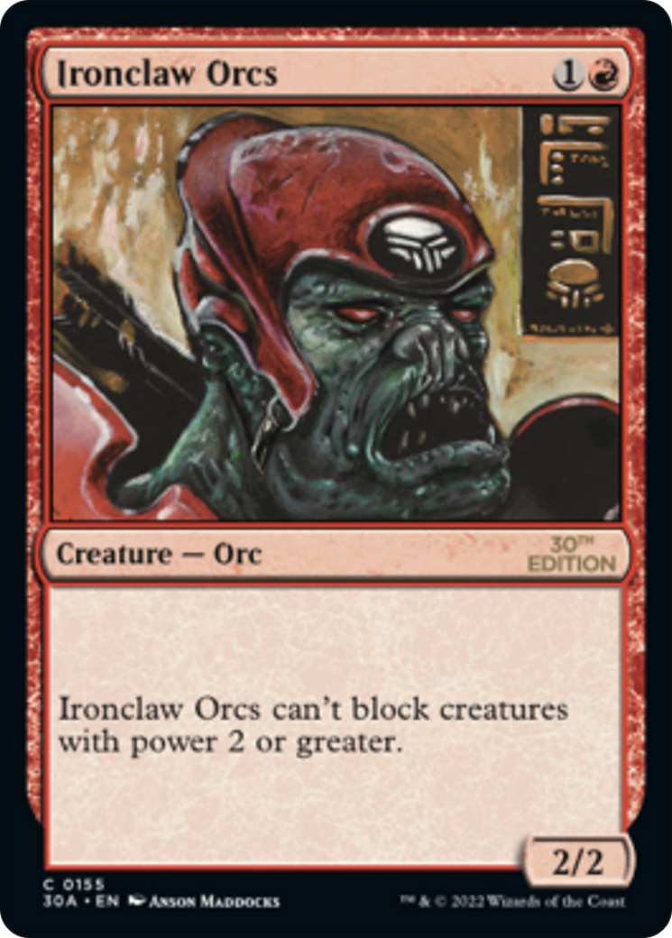 {C} Ironclaw Orcs [30th Anniversary Edition][30A 155]