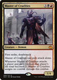 {R} Master of Cruelties [Ravnica Allegiance Guild Kit][GK2 066]