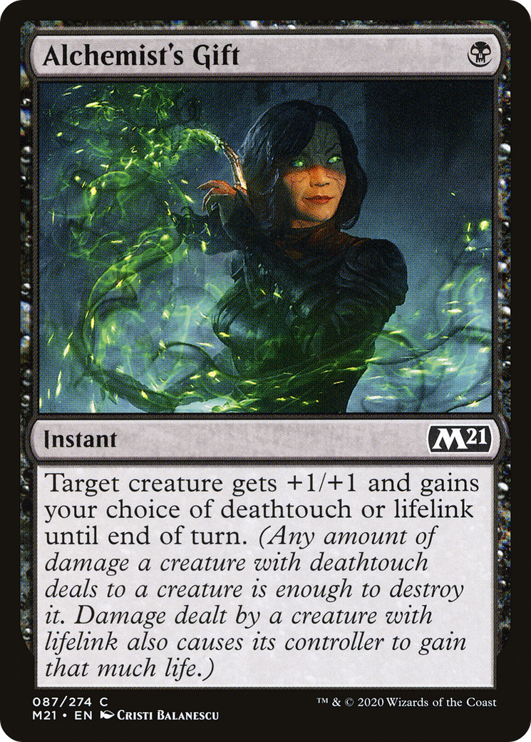 {C} Alchemist's Gift [Core Set 2021][M21 087]