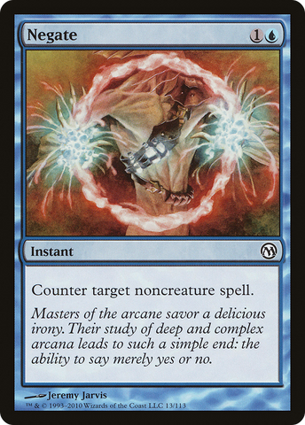 {C} Negate [Duels of the Planeswalkers][DPA 013]