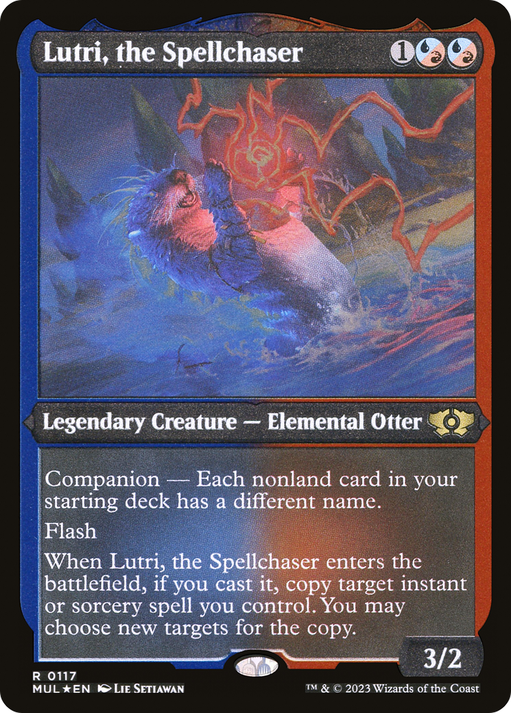 {R} Lutri, the Spellchaser (Foil Etched) [Multiverse Legends][MUL 117]