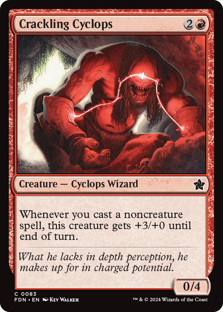 {@C} Crackling Cyclops [Foundations][FDN 083]
