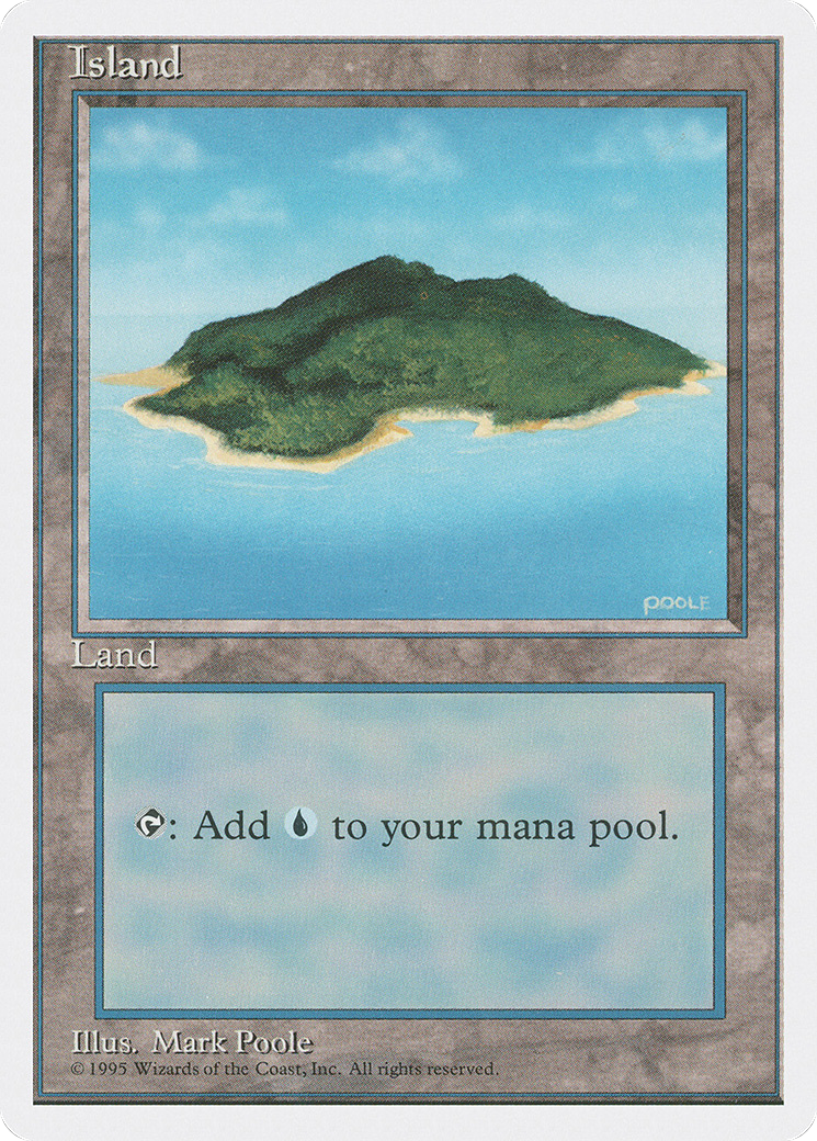 {B}[4ED 368] Island (368) [Fourth Edition]