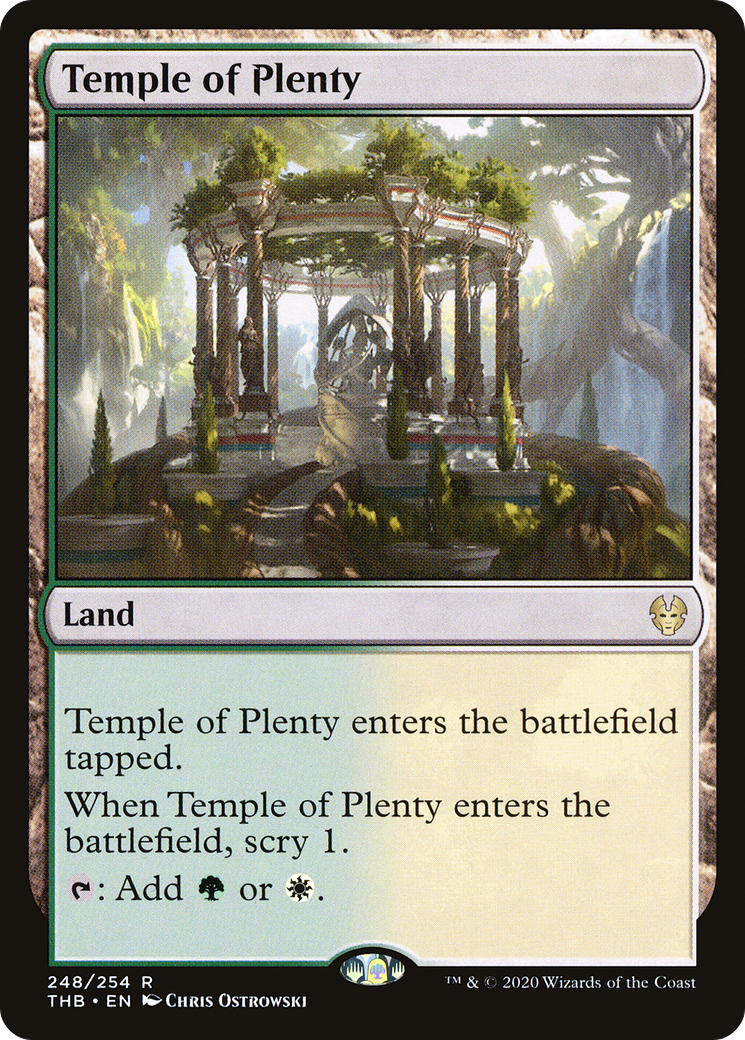 {R} Temple of Plenty [Theros Beyond Death][THB 248]