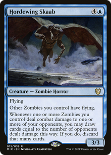 {R} Hordewing Skaab [Innistrad: Midnight Hunt Commander][MIC 015]