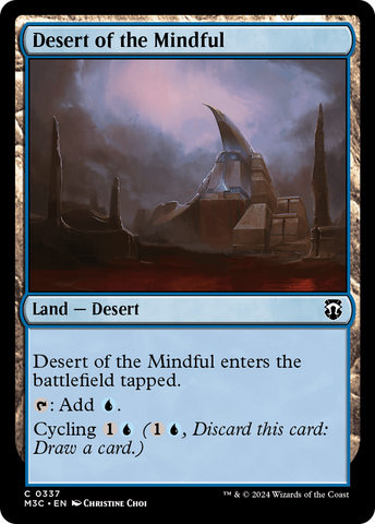 {C} Desert of the Mindful [Modern Horizons 3 Commander][M3C 337]
