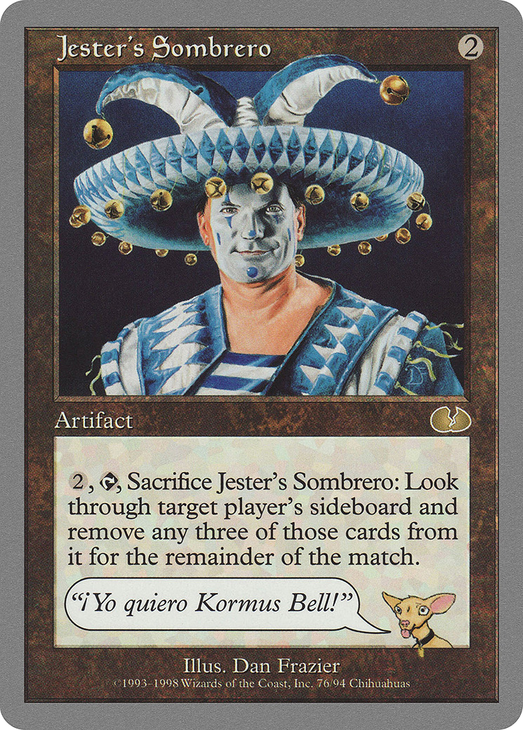 {R} Jester's Sombrero [Unglued][UGL 076]