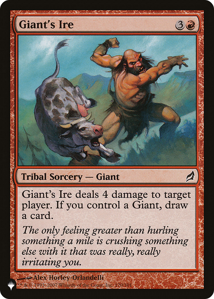 Giant's Ire [LIST LRW-170]