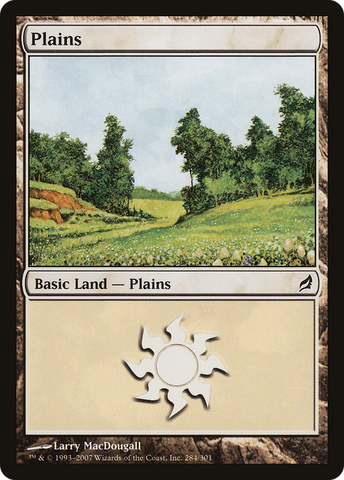 {B}[LRW 284] Plains (284) [Lorwyn]