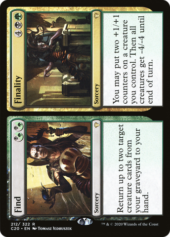 {R} Find // Finality [Commander 2020][C20 212]