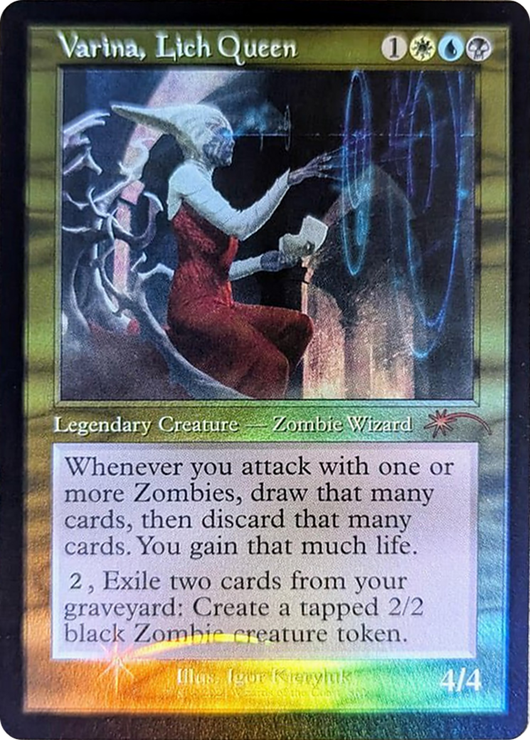 Varina, Lich Queen (Retro Frame) [SLD 861]  Foil