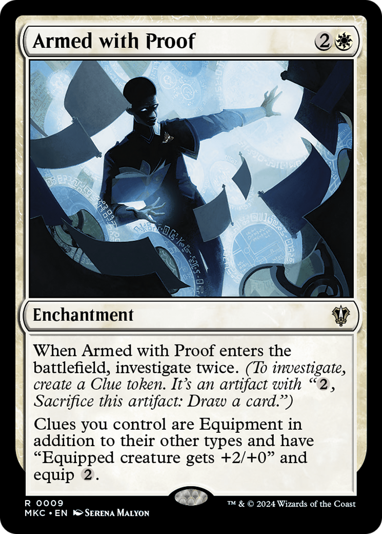 {R} Armed with Proof [Murders at Karlov Manor Commander][MKC 009]