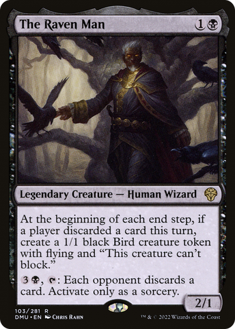 {R} The Raven Man [Dominaria United][DMU 103]