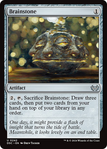 {C} Brainstone [Duskmourn: House of Horror Commander][DSC 242]