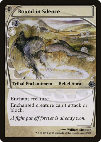 {C} Bound in Silence [Future Sight][FUT 020]