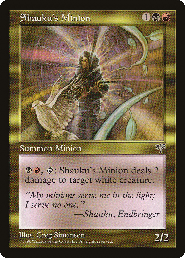{C} Shauku's Minion [Mirage][MIR 283]