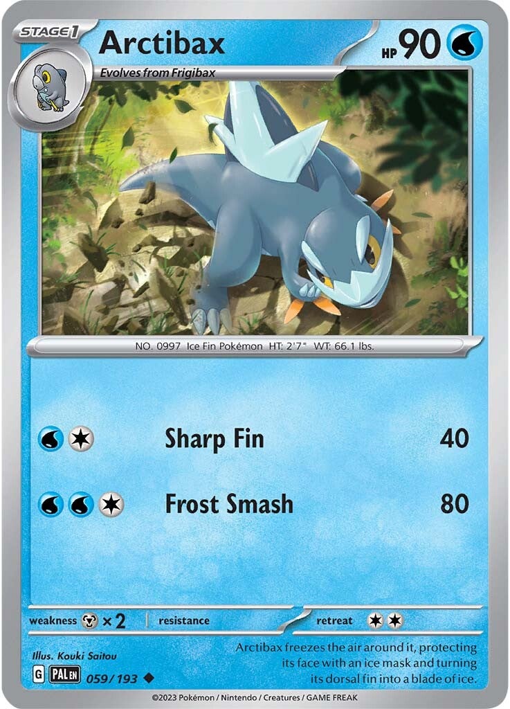 [PKM] Arctibax (059/193) [Scarlet & Violet: Paldea Evolved]