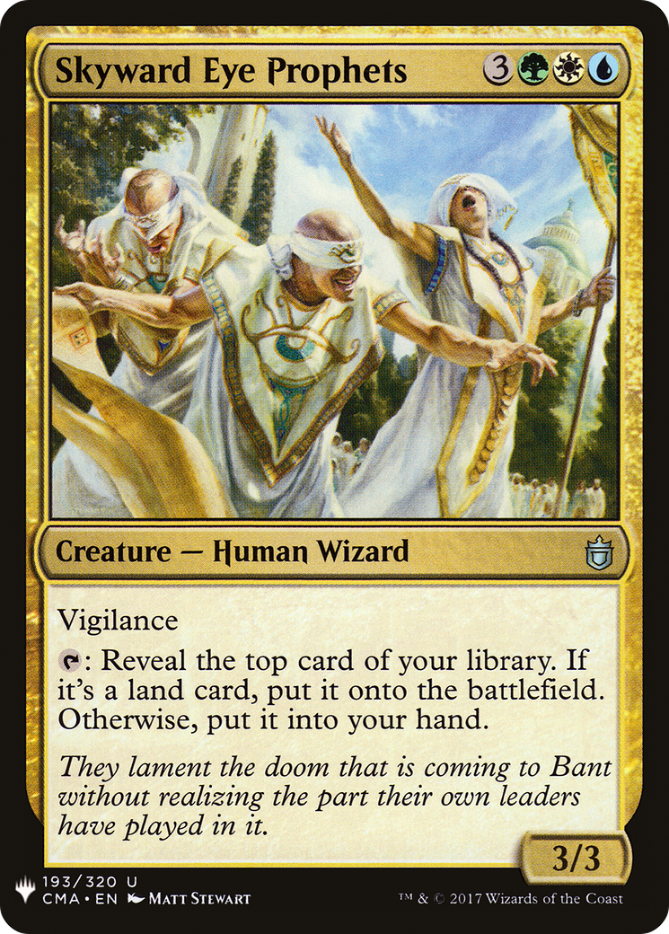 {C} Skyward Eye Prophets [Mystery Booster][LS CMA 193]