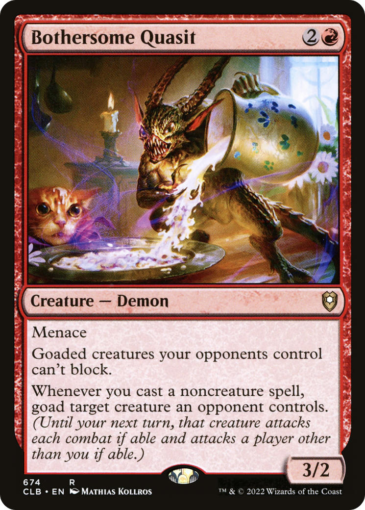 {R} Bothersome Quasit [Commander Legends: Battle for Baldur's Gate][CLB 674]
