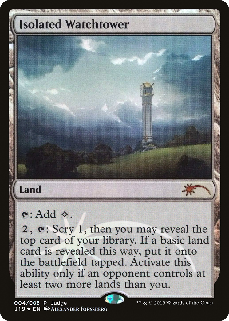 {R} Isolated Watchtower [Judge Gift Cards 2019][PA J19 004]