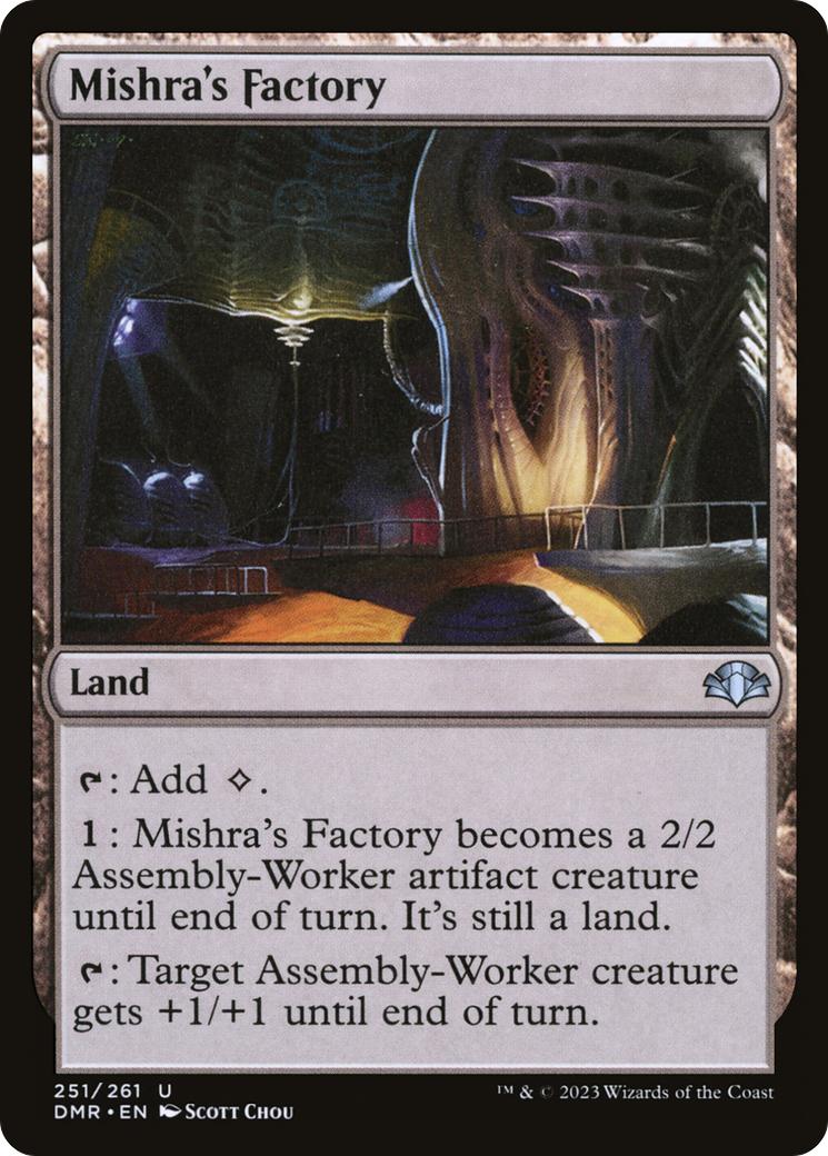 {C} Mishra's Factory [Dominaria Remastered][DMR 251]