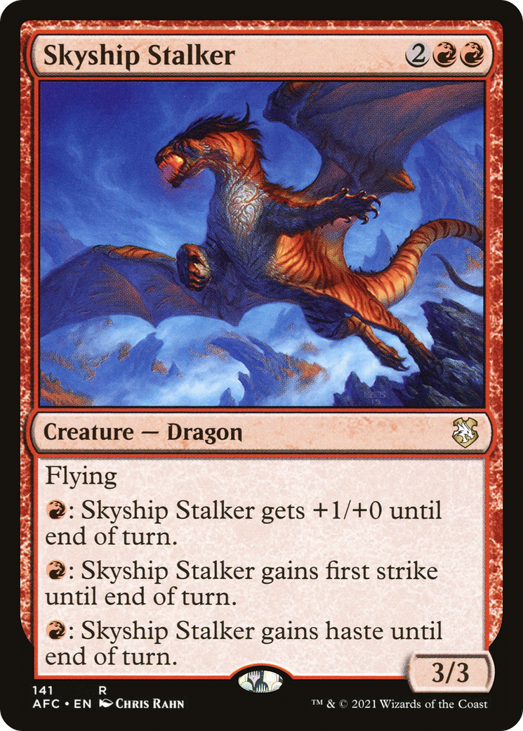 {R} Skyship Stalker [Dungeons & Dragons: Adventures in the Forgotten Realms Commander][AFC 141]