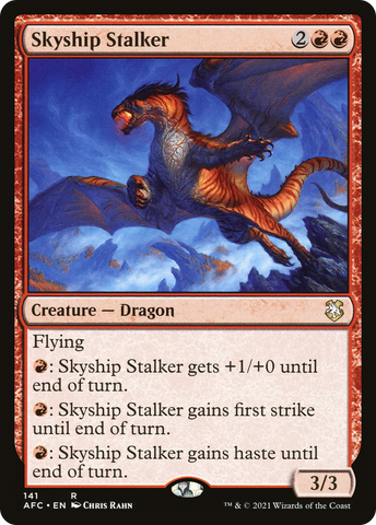 {R} Skyship Stalker [Dungeons & Dragons: Adventures in the Forgotten Realms Commander][AFC 141]