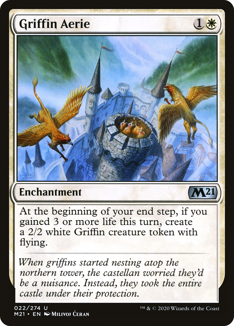 {C} Griffin Aerie [Core Set 2021][M21 022]