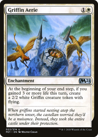 {C} Griffin Aerie [Core Set 2021][M21 022]
